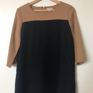 GAP colorblock mini dress